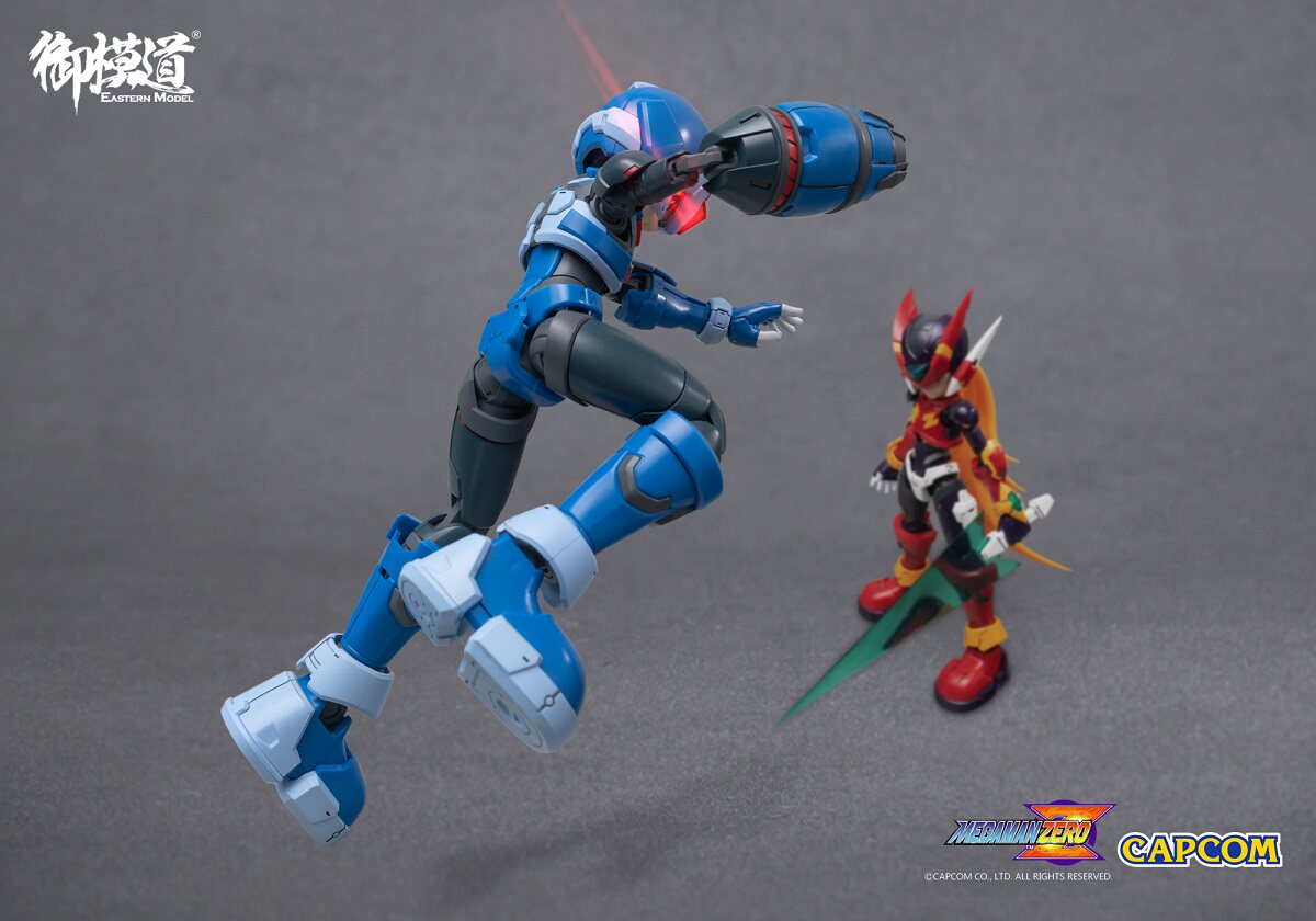 Model Kit Ultraman Zero - ชุดประกอบโมเดล E-MODEL CAPCOM Megaman Zero GBA