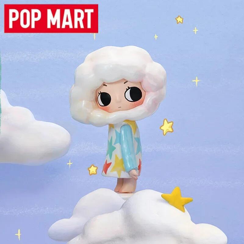 Model Kit Anime Girl - กล่องสุ่ม POPMART Nyotas Flauschige Life Series