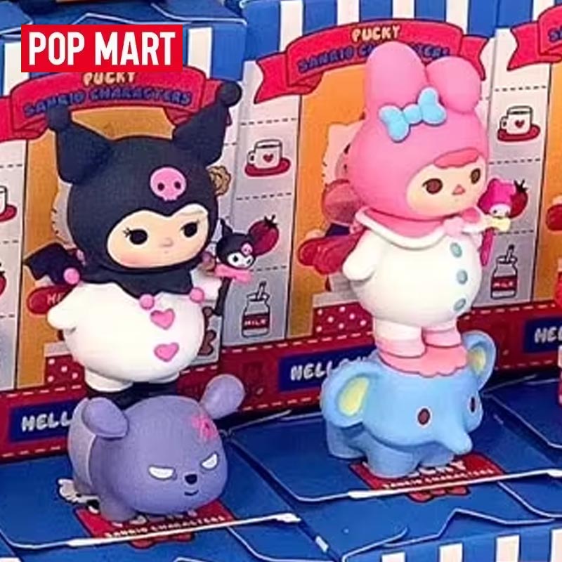 POPMART PUCKY ซีรีส์ตัวละครซาน - Model Kit Anime Girl บทวิจารณ์และราคา
