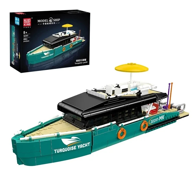ชุดตัวต่อเรือยอชต์หรูสีเทอร์คว - Model Kit Yacht บทวิจารณ์และราคา