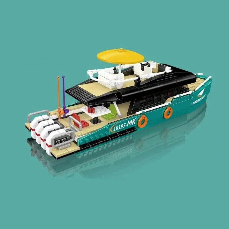 ชุดตัวต่อเรือยอชต์หรูสีเทอร์คว - Model Kit Yacht บทวิจารณ์และราคา
