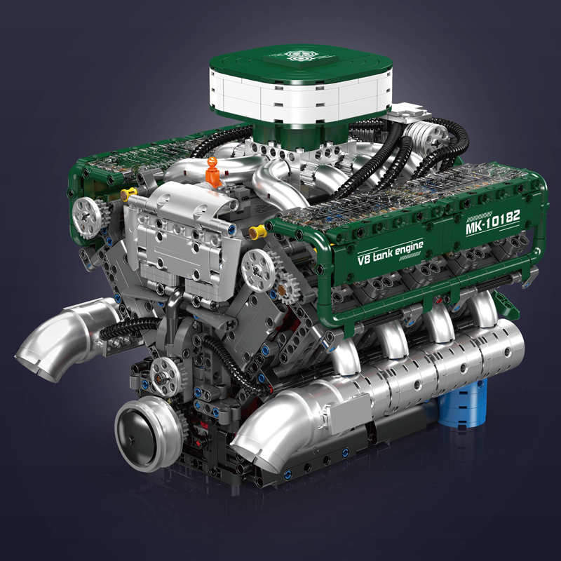Mould King 10182 ชุดของเล่นเคร - Model Kit Engine บทวิจารณ์และราคา