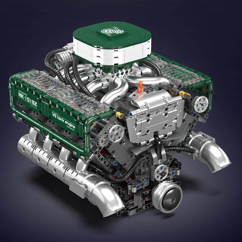 Mould King 10182 ชุดของเล่นเคร - Model Kit Engine บทวิจารณ์และราคา